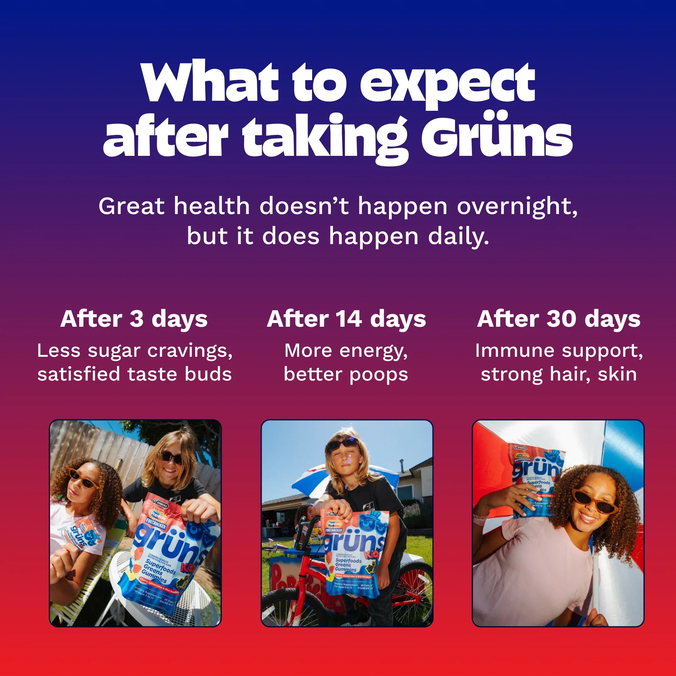 Popsicle® Firecracker Grüns Kids - Play Day